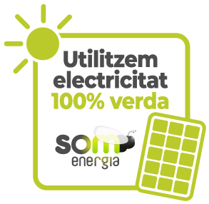 Utilizamos electricidad 100% verde