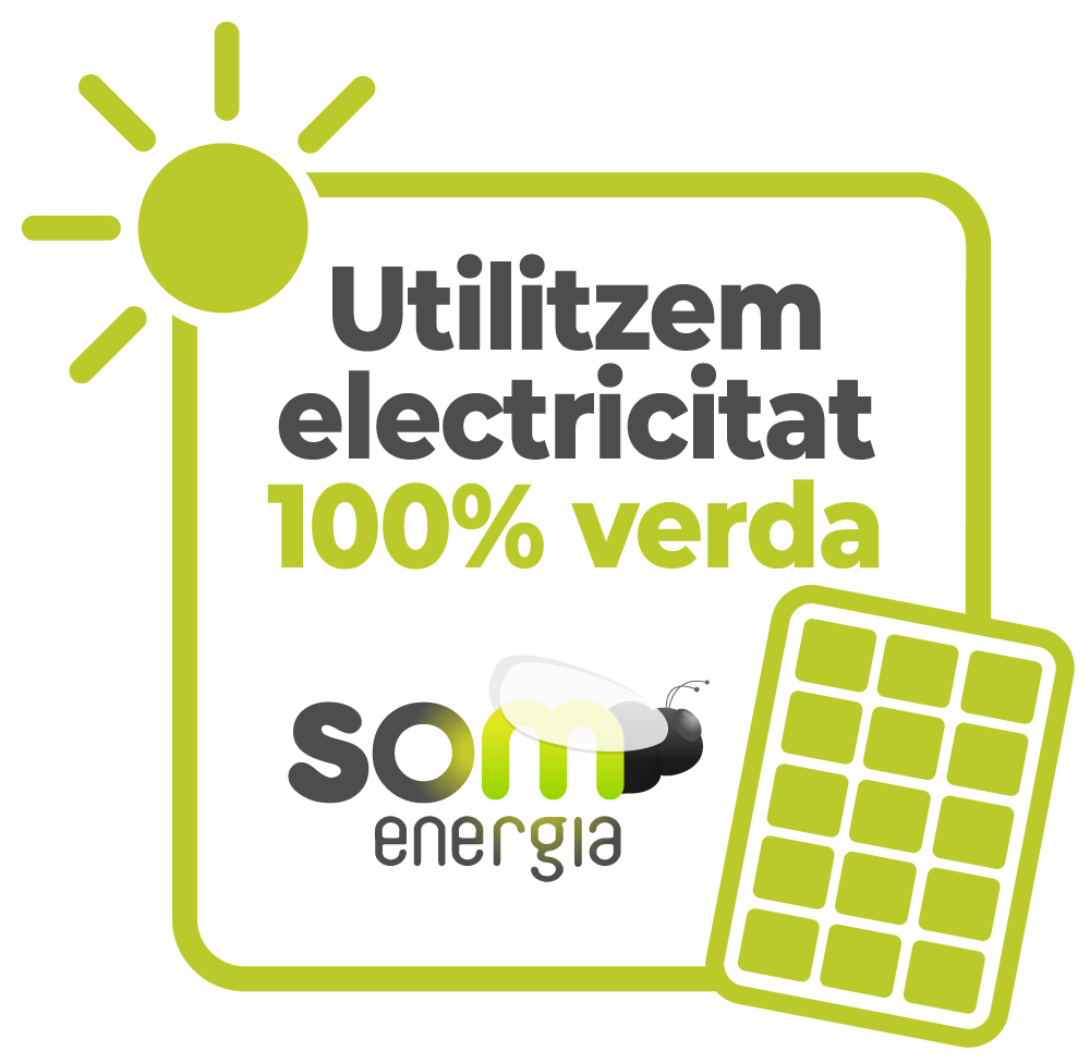 Utilitzem electricitat 100% verda