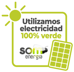 Utilizamos electricidad 100% verde