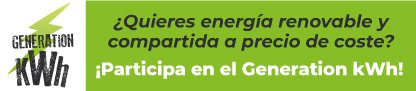 Energía renovable y compartida a precio de coste. ¡Participa!
