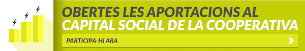 Participa de les aportacions al capital social
